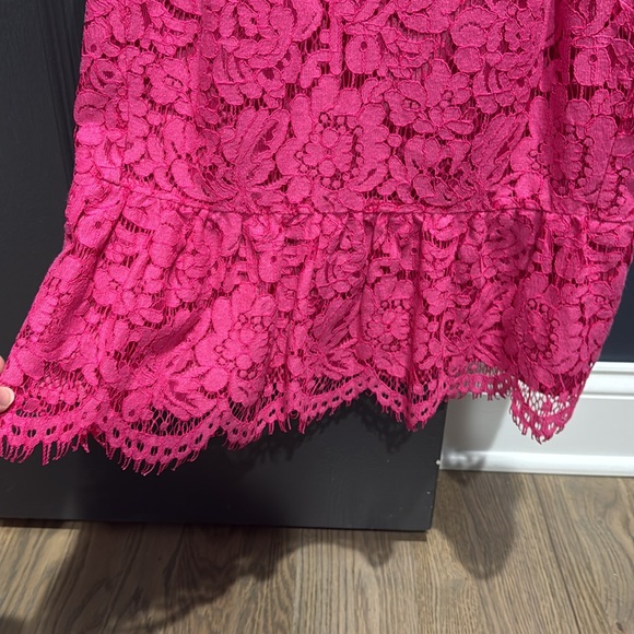J.Crew Peplum Lace Blouse - Picture 4 of 5